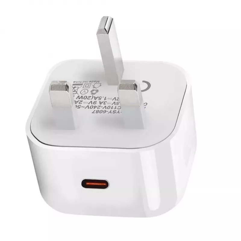 eSTUFF namų įkroviklis USB-C PD 3A 20W, JK kištukas - Balta