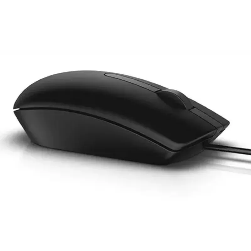 DELL MS116 pelė, skirta biurui, abiem rankoms tinkama, USB Type-A, optinė, 1000 DPI
