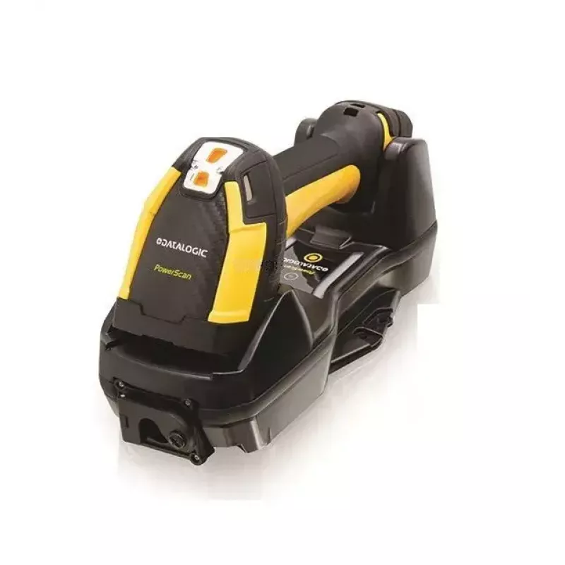 Rankinis brūkšninių kodų skaitytuvas Datalogic PM9600-SR433RBK10 1D/2D lazerinis laidinis belaidis