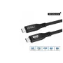 Microconnect USB4CC1-240W-80GBPS USB kabelis USB4 Gen 3x2 1 m USB C juodas
