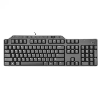 DELL KB-522 Klaviatūra Biurui USB QWERTZ Vokiška Juoda Viso dydžio Laidinė