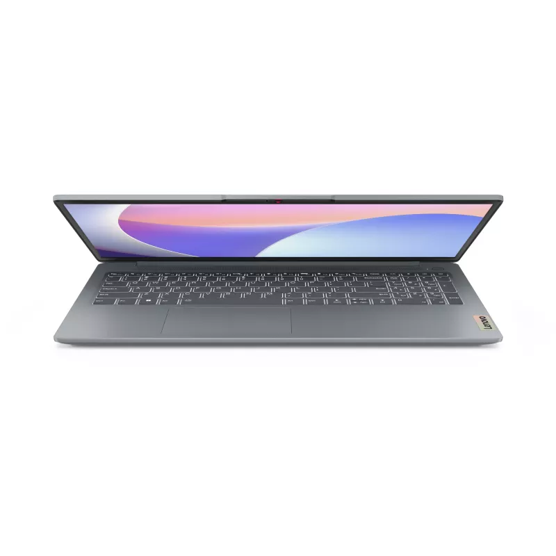 Nešiojamasis kompiuteris Lenovo IdeaPad plonas 3 15IAH8 — Intel Core i5-12450H, 15.6 col. FHD, 8 GB LPDDR5, 512 GB SSD, Wi‑Fi 6, Windows 11 Home, pilkas