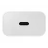 Samsung EP-T2510X Universal White USB greitojo įkrovimo patalpų įkroviklis