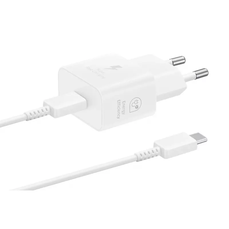 Samsung EP-T2510X Universal White USB greitojo įkrovimo patalpų įkroviklis