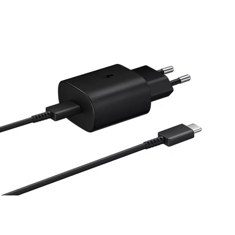 Samsung EP-TA800NBEG maitinimo adapteris Vidaus / lauko 25 W Juoda