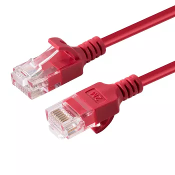 Microconnect V-UTP6A0015R-plonas tinklo kabelis Raudona 0,15 m Cat6a U/UTP (UTP)
