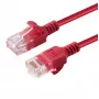 Microconnect V-UTP6A0015R-plonas tinklo kabelis Raudona 0,15 m Cat6a U/UTP (UTP)