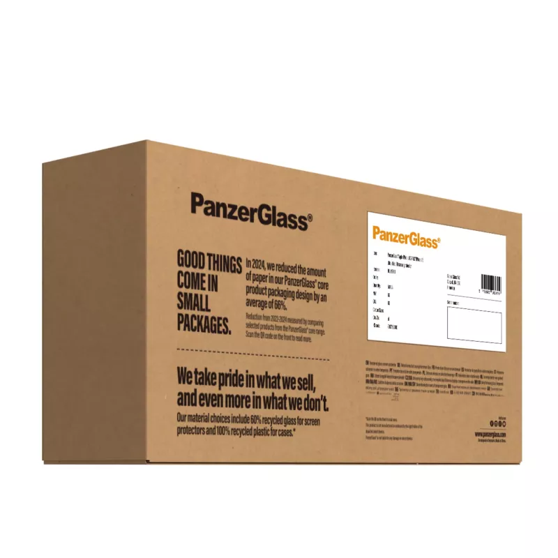 “PanzerGlass®” ekrano apsauga “iPhone 16 | 15” | itin plati pritaikymo sritis | urmu