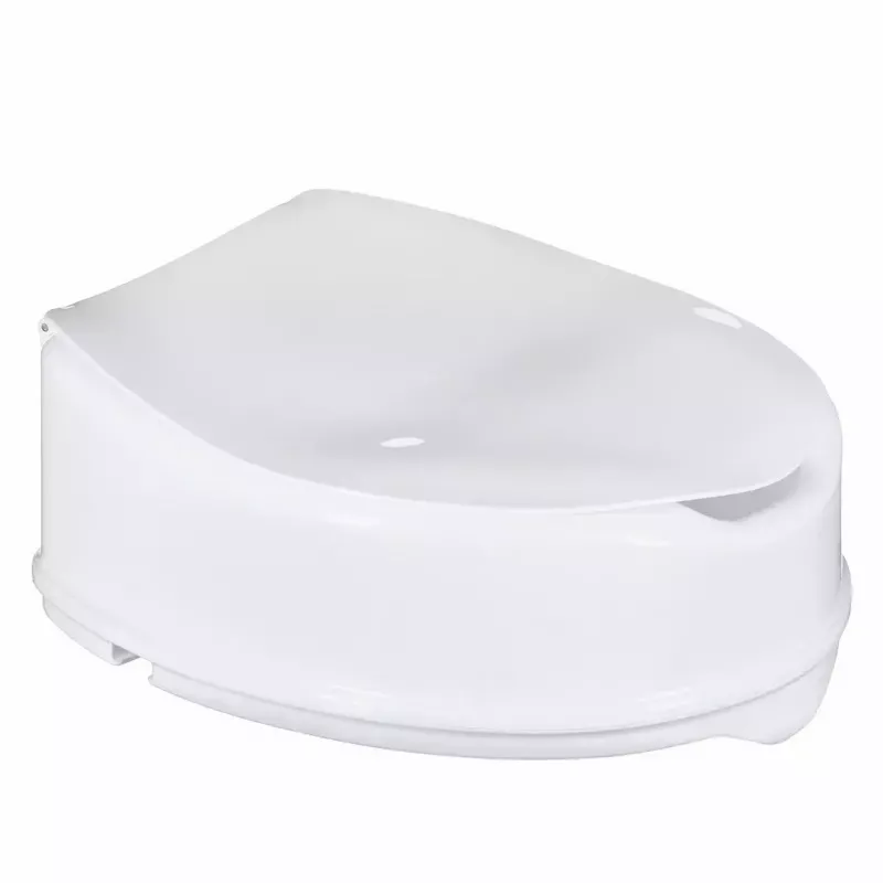 Aukštai pakeliamas tualeto sėdynės aukštinimas PDS CARE AR-115 AT51202, baltas, reguliuojamas aukštis 150 mm, užrakinamas, maksimali apkrova 180 kg