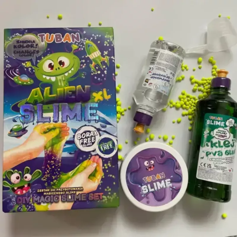 Vaikų kūrybos rinkinys TUBAN DIY SLIME ALIEN XL, įvairiaspalvis, nuo 6 metų
