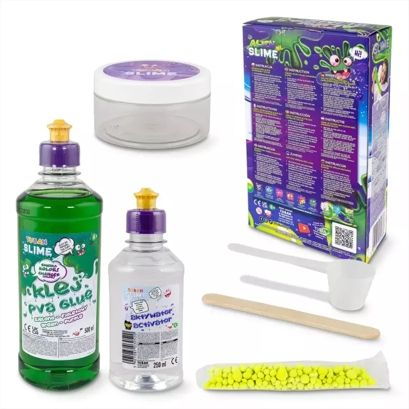 Vaikų kūrybos rinkinys TUBAN DIY SLIME ALIEN XL, įvairiaspalvis, nuo 6 metų