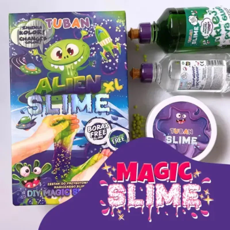 Vaikų kūrybos rinkinys TUBAN DIY SLIME ALIEN XL, įvairiaspalvis, nuo 6 metų