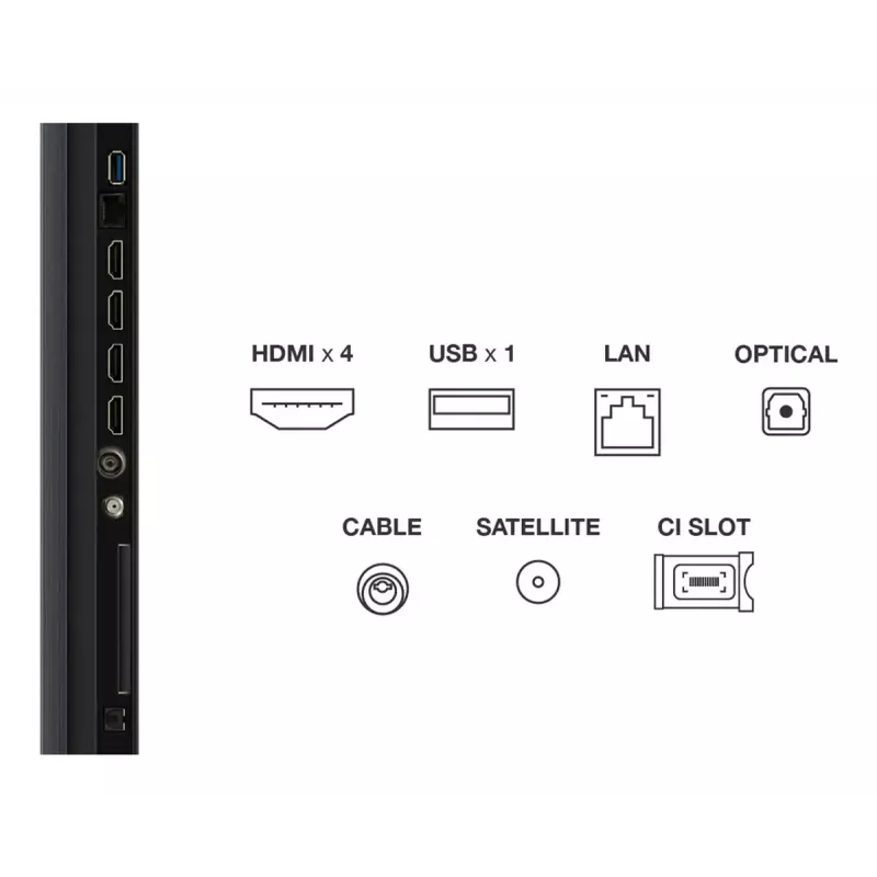 Televizorius TCL 98 colių Q6C 4K Ultra HD QD-Mini LED 3840×2160, Google TV, 2.1ch, HDR10+