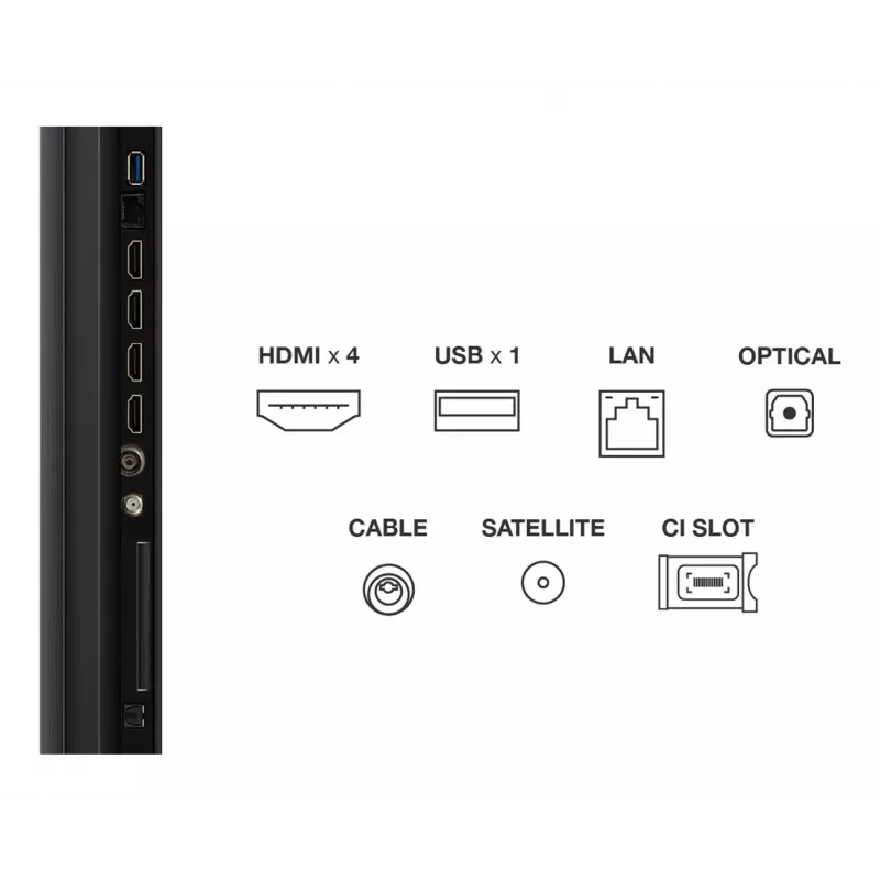 TCL Q6C 85Q6C televizorius 2,16 m (85 col.) 4K Ultra HD išmanusis televizorius Wi-Fi metalinis