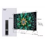 TCL Q6C 75Q6C televizorius 190,5 cm (75 colių) 4K Ultra HD išmanusis televizorius Wi-Fi Metallic