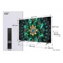TCL Q6C 65Q6C TV 165,1 cm (65 colių) 4K Ultra HD išmanusis televizorius, Wi-Fi, metalinis
