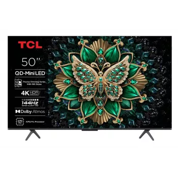 TCL 50Q6C TV 127 cm (50 col.) 4K Ultra HD Smart TV Wi-Fi Metallic