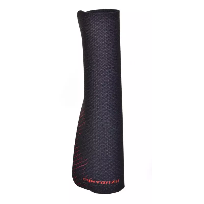Pelės kilimėlis ESPERANZA EGP101R — žaidimams skirtas poliesteris, dydis S 250×200×2 mm, neslystanti apačia, oranžinio rašto paviršius