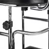 Reabilitacinis aukštas vaikštynėlis ActionMed B200AM — stovėjimo atrama su sėdyne, 4 ratai, reguliuojamas aukštis 100–125 cm, maks. apkrova 120 kg, rėmo plotis 65 cm