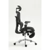 Ergonominė biuro kėdė ActiveJet YK848 — tinklinė sėdynė ir atlošas, juoda, atlošas 50,5×57 cm, sėdynės plotis 48,5 cm