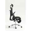 Ergonominė biuro kėdė ActiveJet YK848 — tinklinė sėdynė ir atlošas, juoda, atlošas 50,5×57 cm, sėdynės plotis 48,5 cm