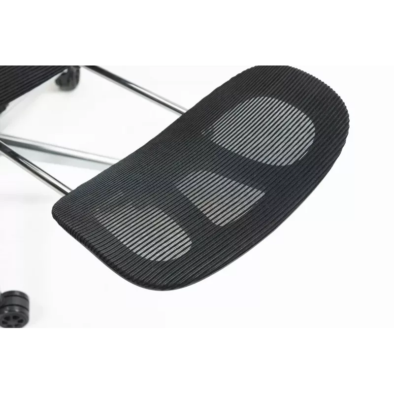 Ergonominė biuro kėdė ActiveJet YK848 — tinklinė sėdynė ir atlošas, juoda, atlošas 50,5×57 cm, sėdynės plotis 48,5 cm
