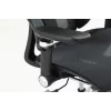 Ergonominė biuro kėdė ActiveJet YK848 — tinklinė sėdynė ir atlošas, juoda, atlošas 50,5×57 cm, sėdynės plotis 48,5 cm