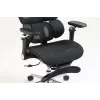 Ergonominė biuro kėdė ActiveJet YK848 — tinklinė sėdynė ir atlošas, juoda, atlošas 50,5×57 cm, sėdynės plotis 48,5 cm