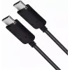 USB-C laidas TB AKTBXKUCC2SI10B, 1 m, silikoninė apvalkalas, juodas