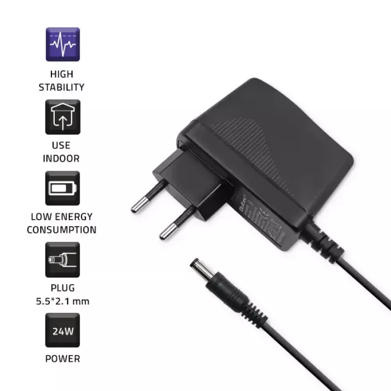 Mobiliojo įrenginio įkroviklis Qoltec 52397 Universalus Juodas AC Vidinis 2A 220-240V