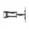 TV sieninis laikiklis Cabletech LEC-UCH0205, skirtas 37–70 colių ekranams, VESA 600x400, apkrova 60 kg, juodas