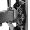 TV sieninis laikiklis Cabletech LEC-UCH0205, skirtas 37–70 colių ekranams, VESA 600x400, apkrova 60 kg, juodas