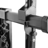 TV sieninis laikiklis Cabletech LEC-UCH0205, skirtas 37–70 colių ekranams, VESA 600x400, apkrova 60 kg, juodas