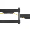 TV sieninis laikiklis Cabletech LEC-UCH0205, skirtas 37–70 colių ekranams, VESA 600x400, apkrova 60 kg, juodas