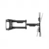 TV sieninis laikiklis Cabletech LEC-UCH0205, skirtas 37–70 colių ekranams, VESA 600x400, apkrova 60 kg, juodas