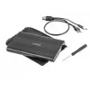 HDD/SSD korpusas uGo Marapi S120 Juoda 2.5 col.