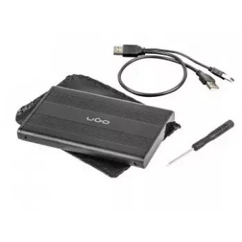 HDD/SSD korpusas uGo Marapi S120 Juoda 2.5 col.
