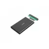 HDD/SSD korpusas uGo Marapi S120 Juoda 2.5 col.