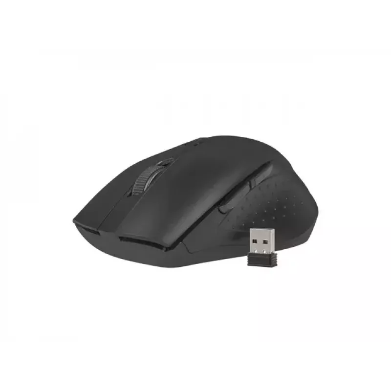 Belaidis klaviatūros ir pelės rinkinys NATEC Stingray NZB-1440 — RF belaidis, pilno dydžio 108 mygtukų QWERTY, JAV anglų, juodas