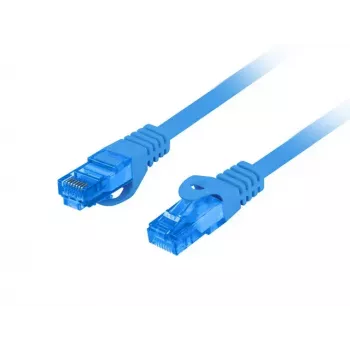 LANBERG tinklo kabelis Cat6a RJ-45 į RJ-45 S/FTP LSZH, 1 m, Mėlynas