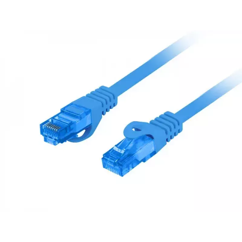 LANBERG tinklo kabelis Cat6a RJ-45 į RJ-45 S/FTP LSZH, 1 m, Mėlynas
