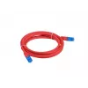 LANBERG RJ-45 Cat6a pataisų kabelis PCF6A-10CC-0100-R, 1 m, S/FTP, CCA, LSZH, raudonas