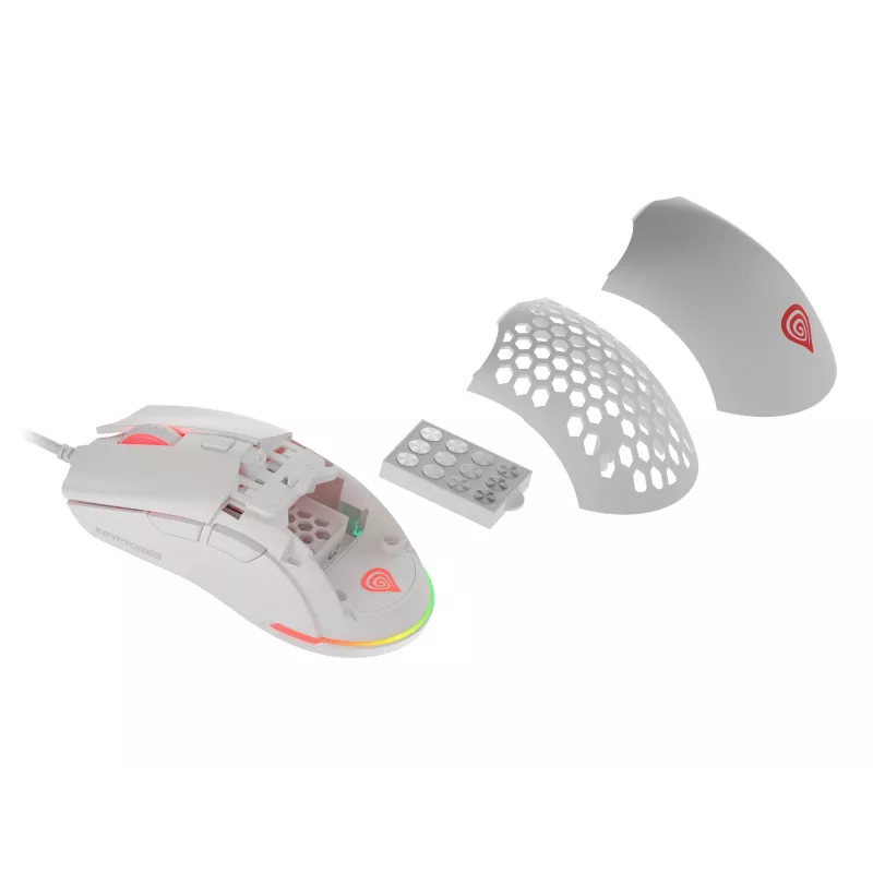 GENESIS Krypton 750 pelė Žaidimams Dešiniarankiams USB Type-A Optinė 2000 DPI