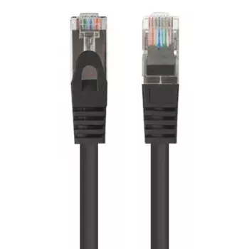 Tinklo laidas Lanberg PCF6-20CC-0025-BK RJ-45 Cat6 0,25 m juodas
