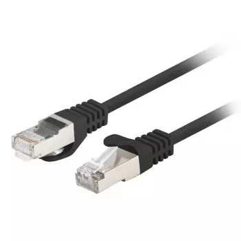 Tinklo laidas Lanberg PCF6-20CC-0025-BK RJ-45 Cat6 0,25 m juodas