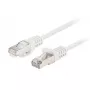 Ethernet komutacinis kabelis LANBERG PCF6-20CC-0100-W Cat6 U/UTP 1 m, CCA laidininkas, 250 MHz, baltas