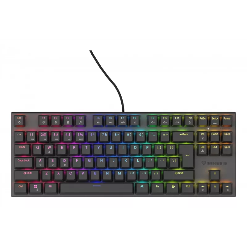 GENESIS Thor 303 TKL klaviatūra Žaidimų USB QWERTY US English Juoda