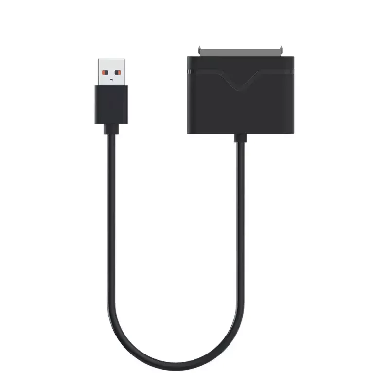 SAVIO SATA III adapteris AK-39 — USB 3.0 į SATA III 3,5/2,5 col. diskams, 0,5 m laidas, 10 Gbit/s, juodas
