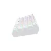 Savio WHITEOUT X2 RED žaidimų klaviatūra USB QWERTY mechaninė 61 klavišas