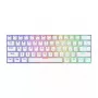 Savio WHITEOUT X2 RED žaidimų klaviatūra USB QWERTY mechaninė 61 klavišas